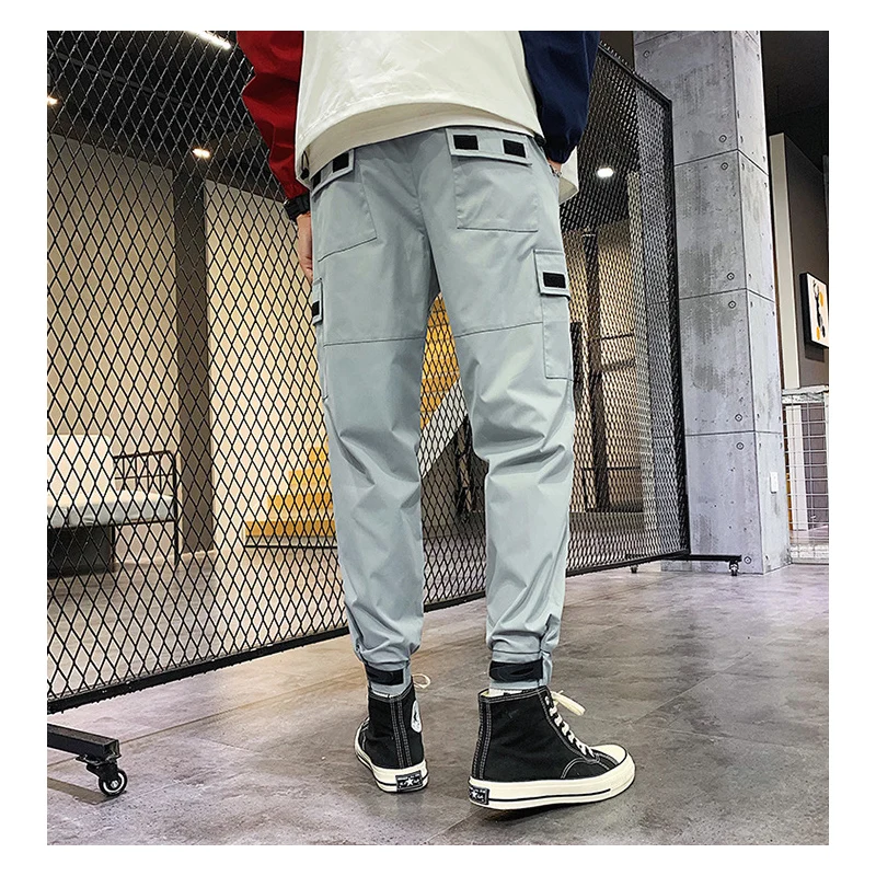 Брюки-карго мужские с флисовой подкладкой модные повседневные меховые штаны