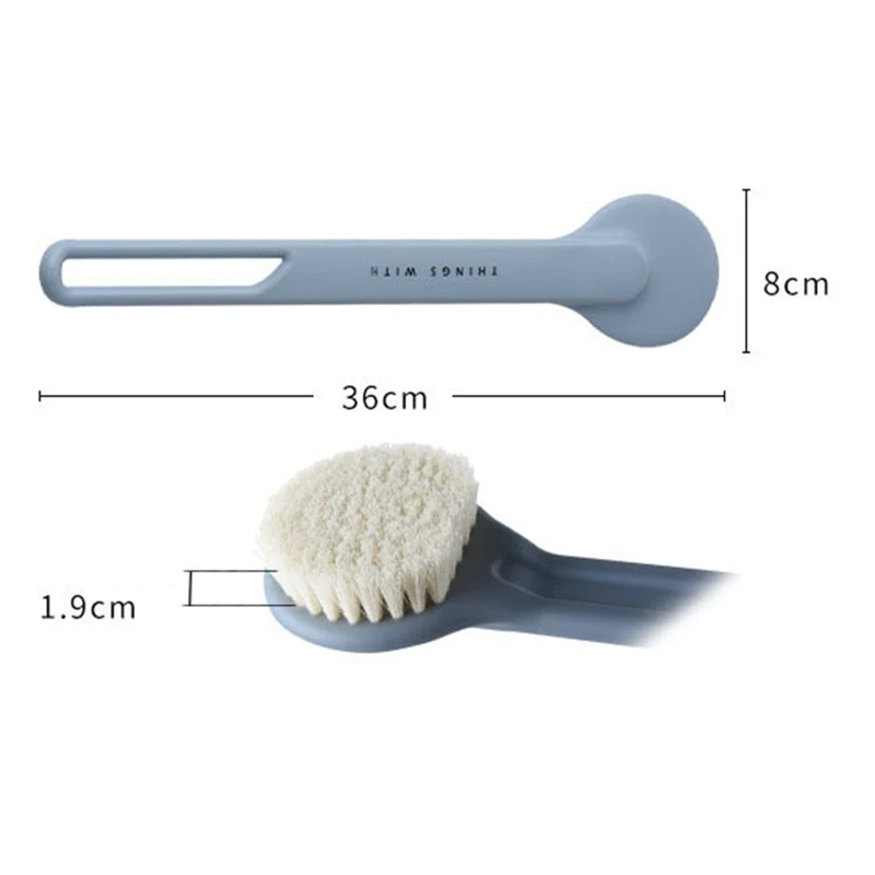 

Bath Back Brush Long Handle Bath Towel Bath Ball Adult Soft Hair Back Brush Scrub Skin Massager Exfoliation Bathroom Massager