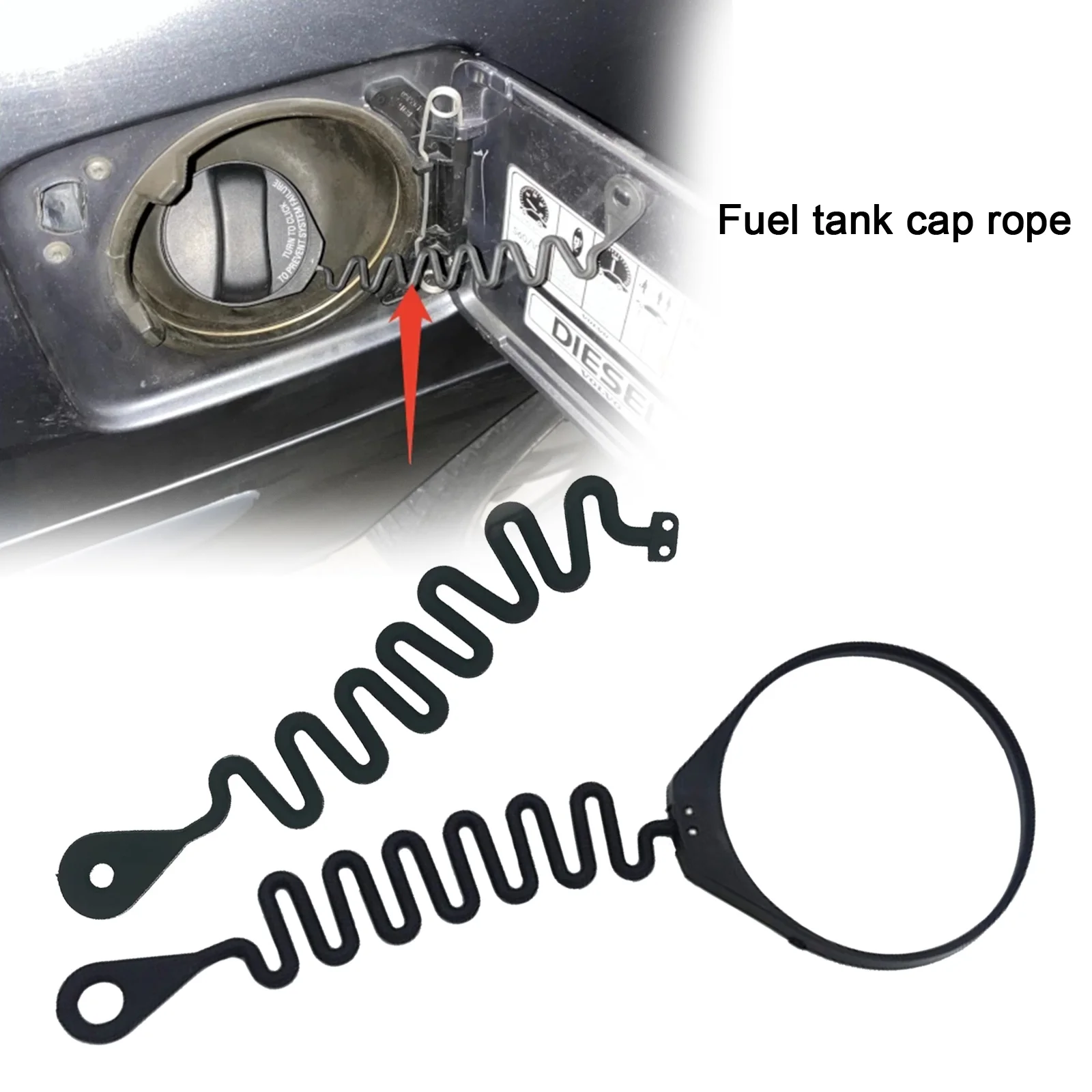 

Fuel Tank Cap Cover Line Cable Wire Petrol Diesel Gas Oil Rope 31261589 For Volvo S80 S40 S60L XC60 XC90 S40 V40 C30 C70 V70 New