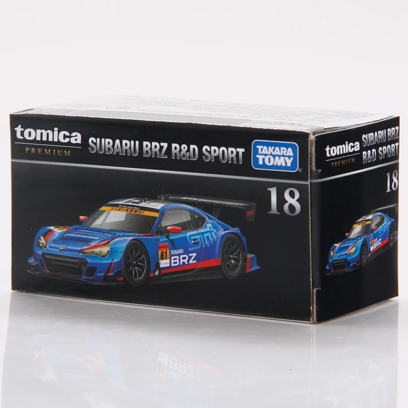 Takara Tomy Tomica Premium TP18 SUBARU BRZ R & D SPORT 1/60 металлическая литая модель автомобиля|Наземный