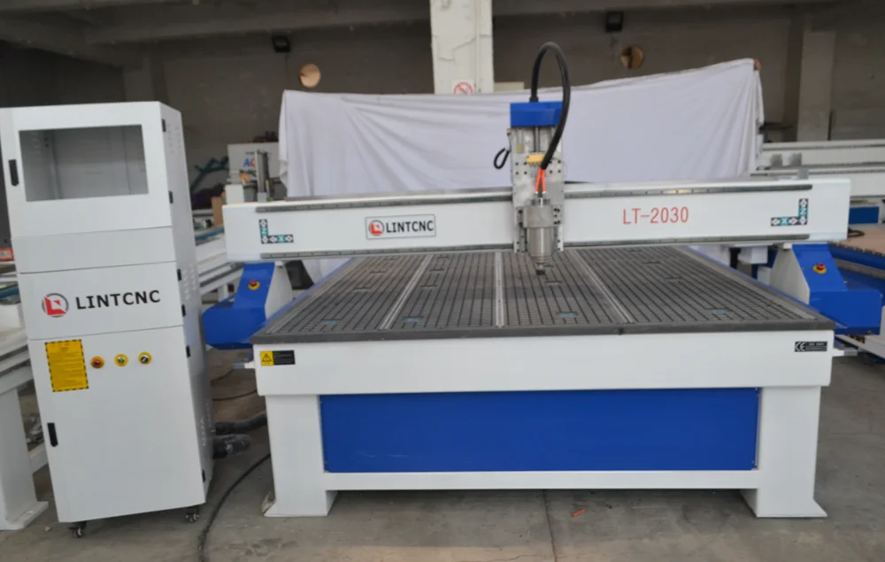 2000*3000 мм ЧПУ деревообрабатывающий фрезерный станок 2030 с вакуумным столом 3D