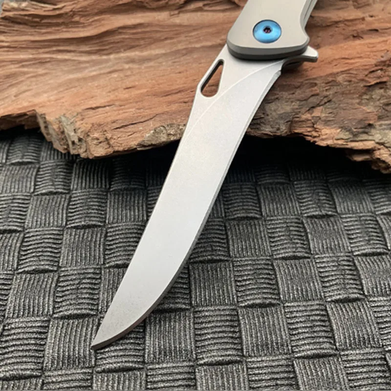 Складной нож KESIWO m390 титановые Карманные охотничьи ножи лезвие тактический для