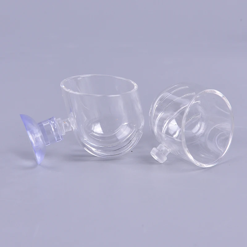 Автоматическая кормушка для рыб конический аквариум красный червячный Фидер