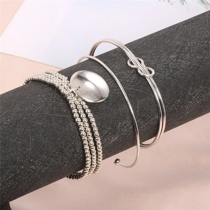 Bohemian Stackable Bead Bracelets for Women Girls Stretch Multilayered Bracelet Set | Украшения и аксессуары