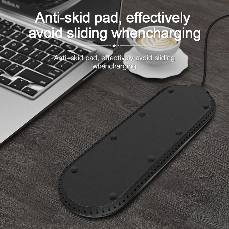 

Top-Inmax 20W Fast Charging Mag Safe Qi Wireless duo Charger Pad 3 In 1 Wireless Charger Station For iphone11 And Watch Earphone