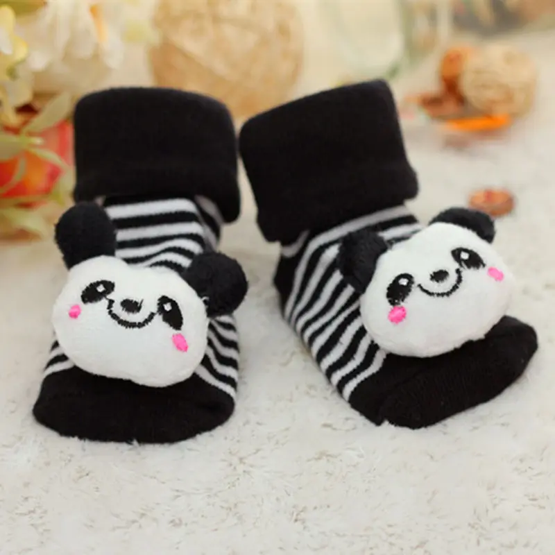 2019 new hot Baby socks rubber anti slip floor cartoon kids Toddlers autumn spring Fashion Animal newborn Cute 0-6-12month | Детская