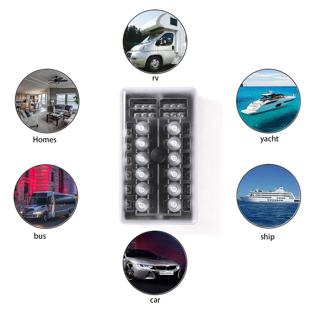 Автомобильный 12 сторонний держатель MICTUNING для защиты от перегрузки с