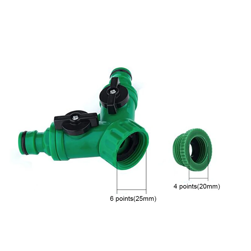 

Garden Hose Splitter 2 Way Y shape Connector Hose Adapter Gardening Supplies HFing