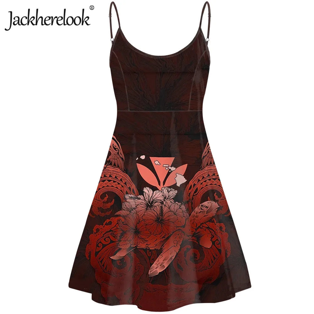 Jackherelook канака маоли Самоанская с цветочным принтом Женские слипоны туфли платье