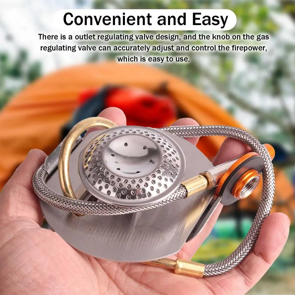 Уличная портативная газовая горелка для приготовления пищи кемпинга
