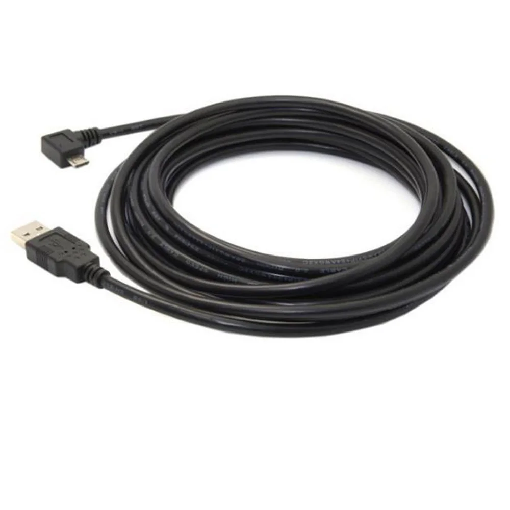 Высококачественный локоть черного и белого цвета 1 0 м 2 3 5 USB штекер на Micro