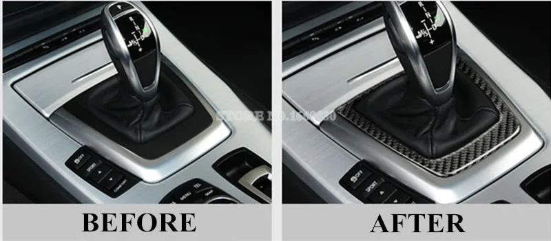 Внутренняя коробка переключения передач из углеродного волокна Накладка для BMW Z4