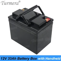 turmera 12v 33ah 100ah 3 2v lifepo4 battery storage box iron phosphate battery for solar power system and uninterrupted power