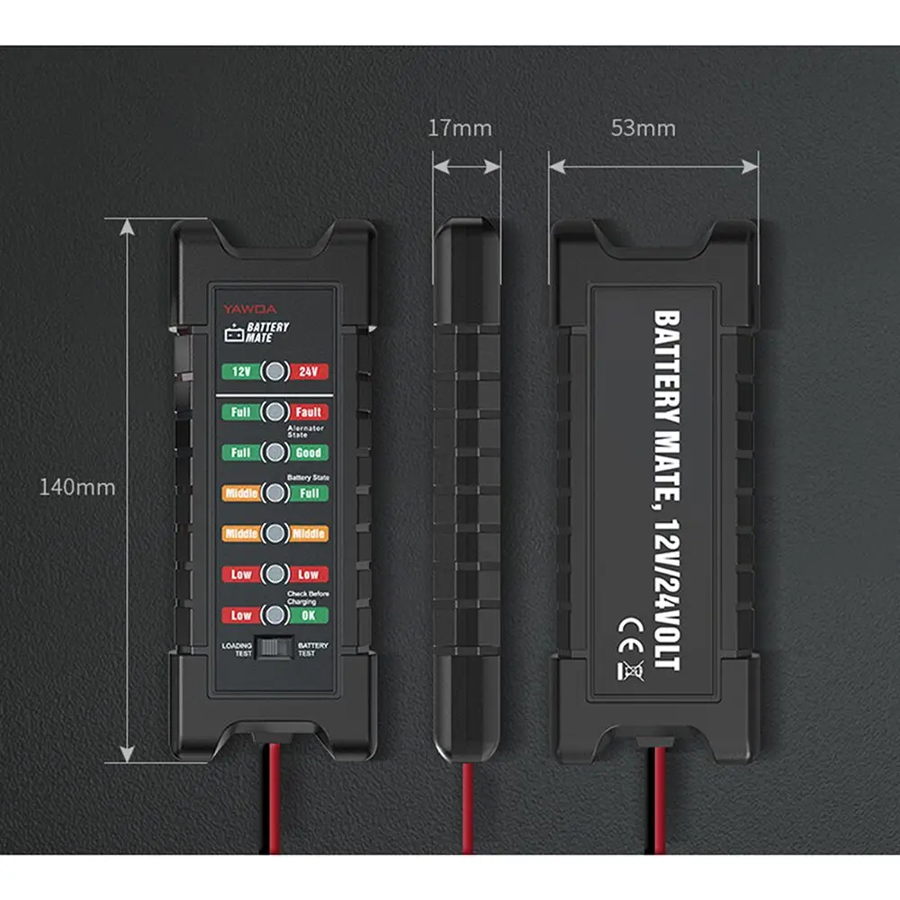 Горячая Батарея тестер V2.0 Коврики для детей возрастом от 12V / 24V