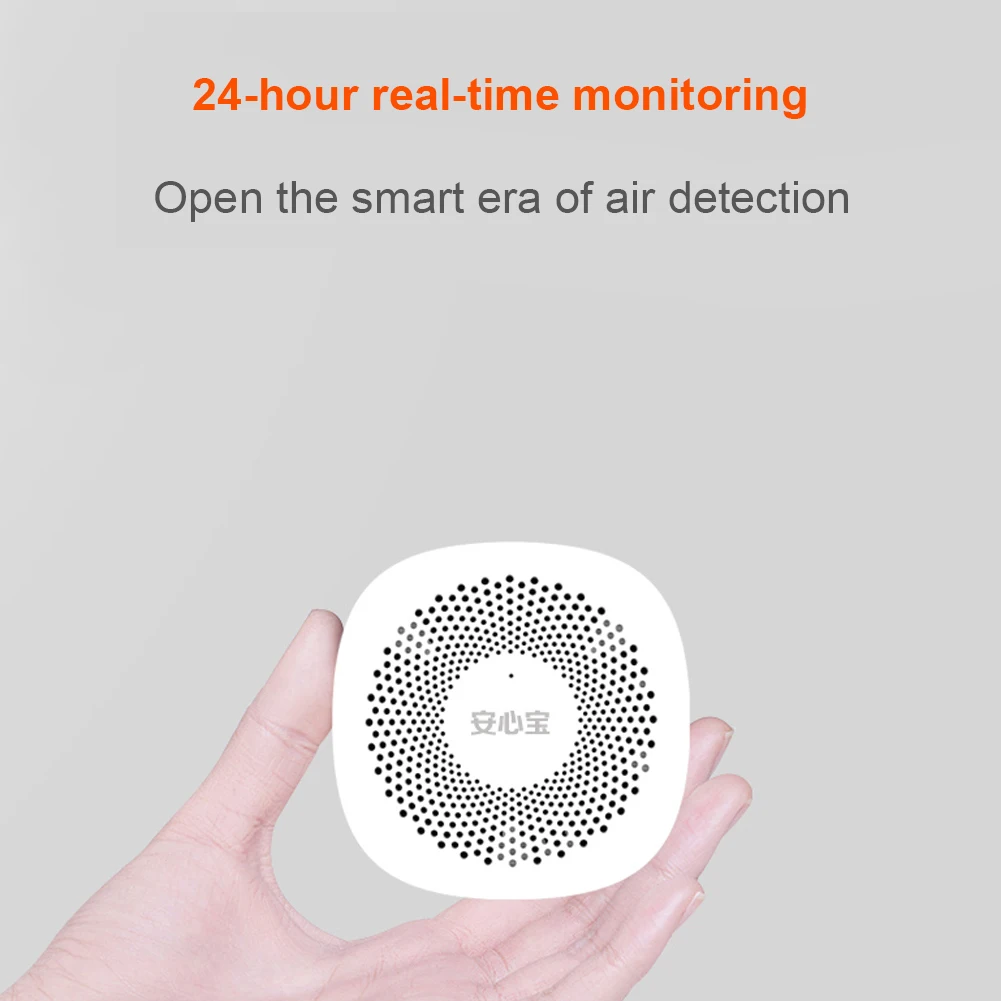 

New Digital CO2 Detector Intelligent Household Air Quality Monitor Formaldehyde Detector High Sensitive Temperature Gas Detector