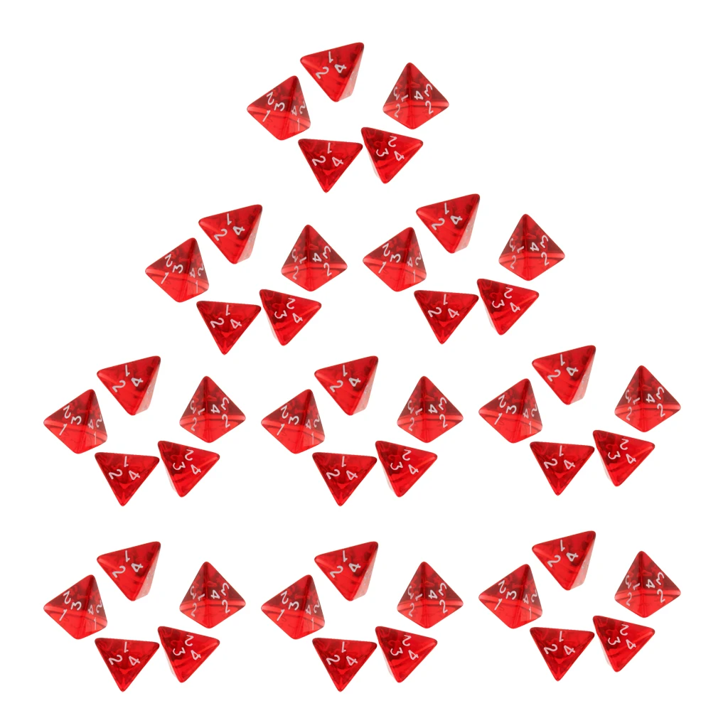 45x Polyhedral игральные кости DND Set D4 для подземей и драконов ролевые игры|Настольные