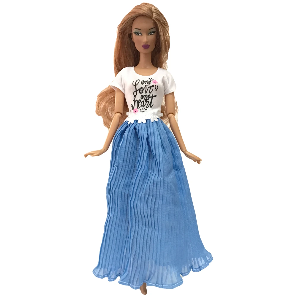 NK новейшее платье для куклы красивая одежда вечерние ручной работы Модное Барби