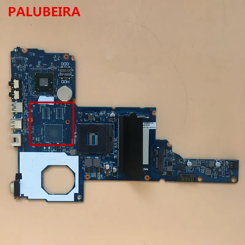 PALUBEIRA 685783-001 аккумулятор большой емкости для hp CQ45 450 1000 2000 системная материнская плата для ноутбука DDR3 тестирование работы