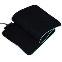 desk accessories office desk decoration mouse pad rgb light rubber thicken notebook tablet mat usb interface computer