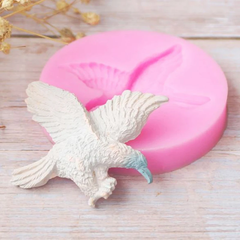 Розовый животный Орел 3D Силиконовый West Point плесень 2020 Новый стиль Горячая продажа