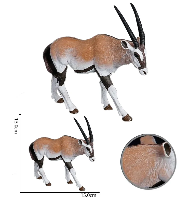 

Chilren Toys Simulation Wild Animal Model Antelope Argali Goat Long Horn Bull Action Figures Pvc Figurines Home Decor Toys Gifts