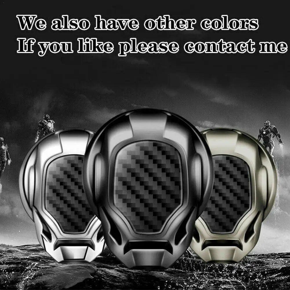 

One-button Ignition Decoration Key Ring Cover Car Engine Start/stop Button Accessories Model Sticker