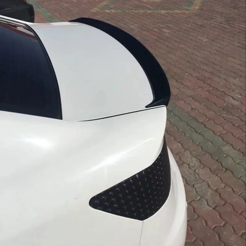 Автомобильный Стайлинг ABS пластик Неокрашенный задний спойлер багажник загрузки