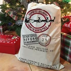 Подвесной мешочек в виде Санта Клауса, 38 видов, рождественский подарок, украшение на елку, сумка для хранения конфет, украшение для дома для детей