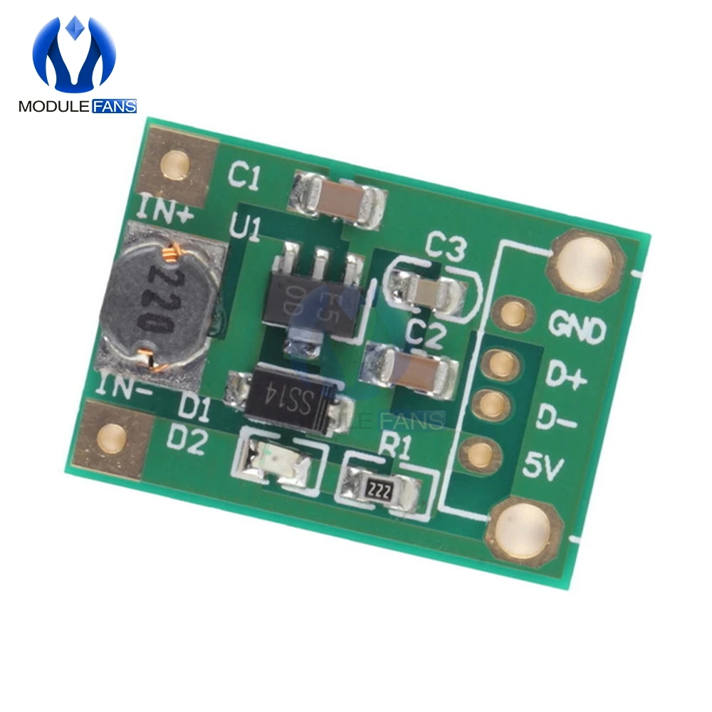10 шт. DC повышающий преобразователь постоянного тока Step Up модуль доска 1v 5 в до В