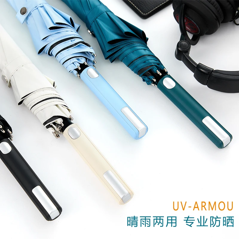 Креативный большой зонт роскошный Ветрозащитный Зонт с длинной ручкой для