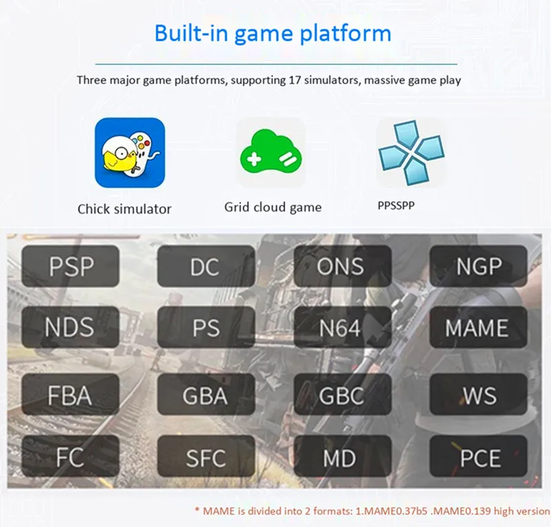 MP4 playe Android, 2 ГБ/16 ГБ, четырехъядерный планшет, TF карта, MP3, WiFi, HD, 5,5 дюймов, портативная игровая консоль, геймпад, аркадные игры, джойстик, USB