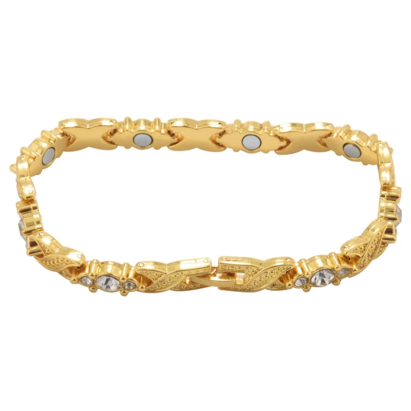 Антиусталостный браслет с кристаллами германиевый магнитный здоровье унисекс