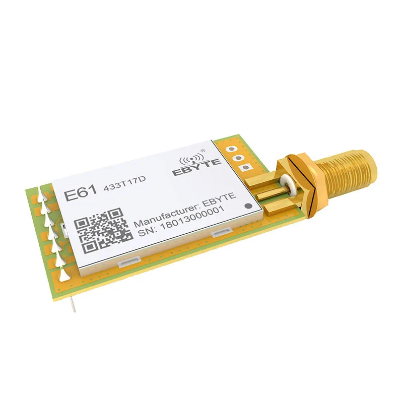 E61-433T17D 433 МГЦ 50 мВт SMA антенна IoT uhf беспроводной трансивер непрерывная передача
