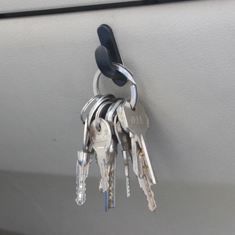 Автомобильные наклейки 2 шт. самоклеящиеся настенные крючки для ключей Audi A3 8V 8P A4