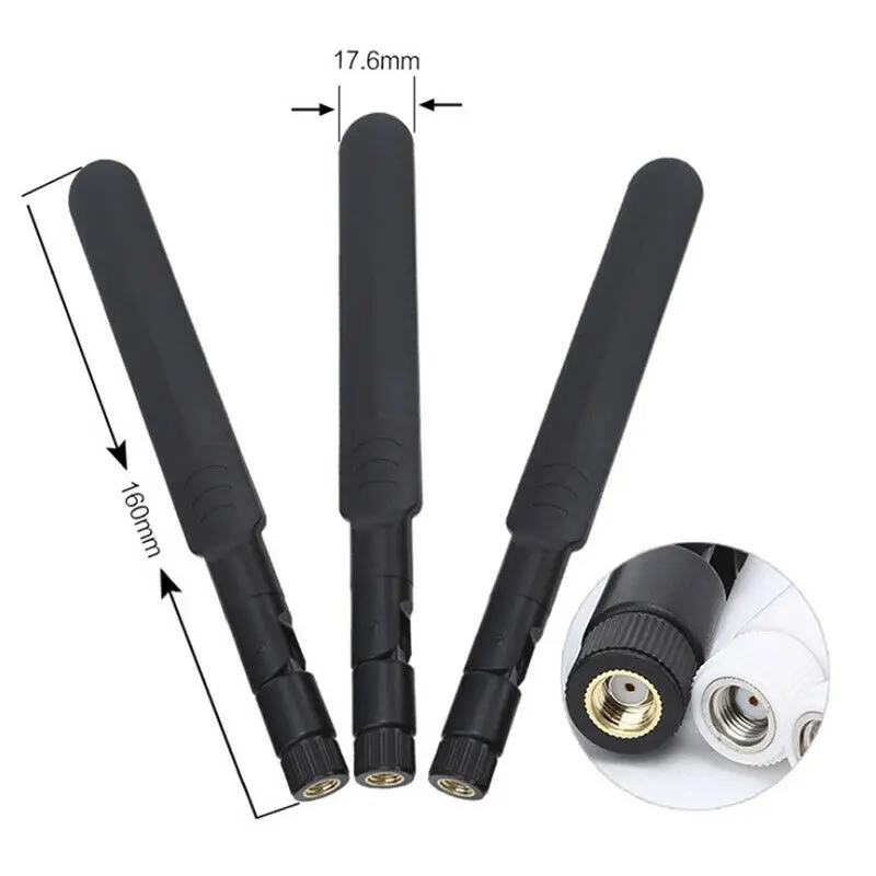 1x2 4 GHz/5 8 Ghz 8dBi WIFI антенна двухдиапазонная RP SMA для беспроводного