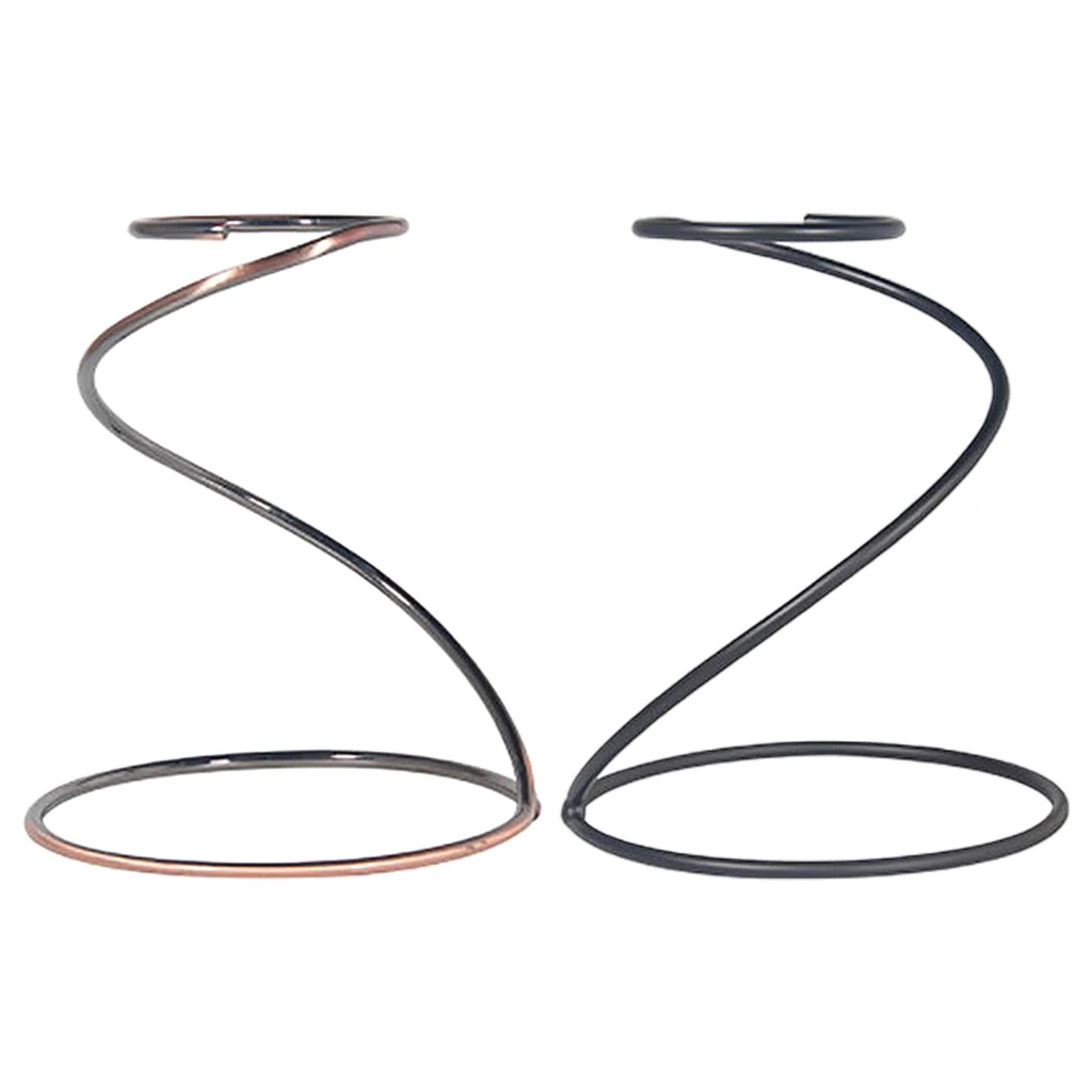 

Stainless Metal Coffee Dripper Stand Spiral Filter Frame Holder Durable