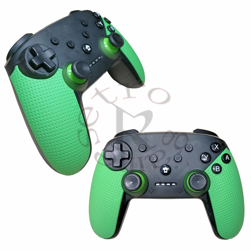 2pcs green 2 шт. беспроводной геймпад переключатель Pro контроллер bluetooth-джойстик с NFC для nintendo переключатель игровой машины и ПК пара - Цвет: 2pcs green