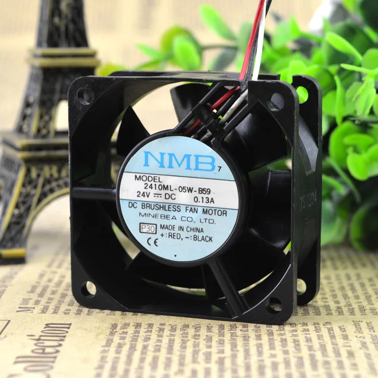 Новинка для NMB MAT вентилятор 2410ML 05W B59 6025 24V сигнал тревоги|Кулеры и системы