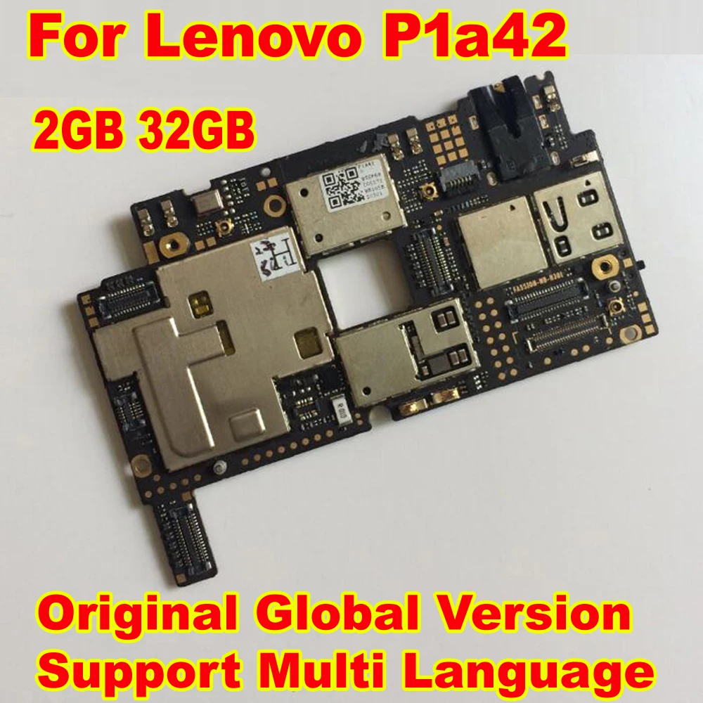 Оригинальная хорошо работающая материнская плата для Lenovo VIBE P1 P1a42 32 Гб схемы