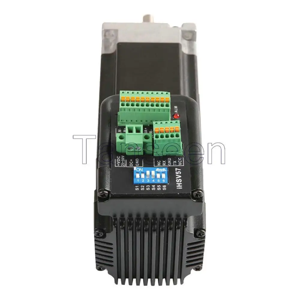 Интегрированный шаговый Электродвигатель с закрытым контуром DC36V JMC iHSV57-30-18-36, 180 Вт 3000 об/мин NEMA23 0.6Nm