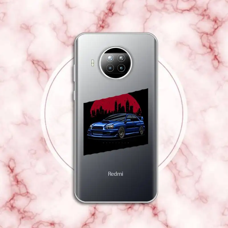 

Japan JDM Car AE86 Phone Case Transparent for xiaomi redmi note 8 9 9s 11 10t lite pro
