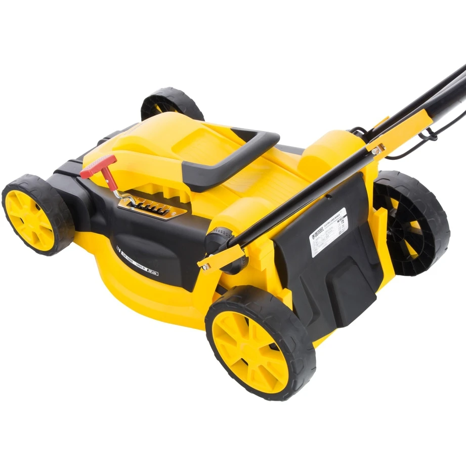 Газонокосилка электрическая DENZEL GM 1800 (Ширина скашивания 38 см. 6 уровней высоты от 2