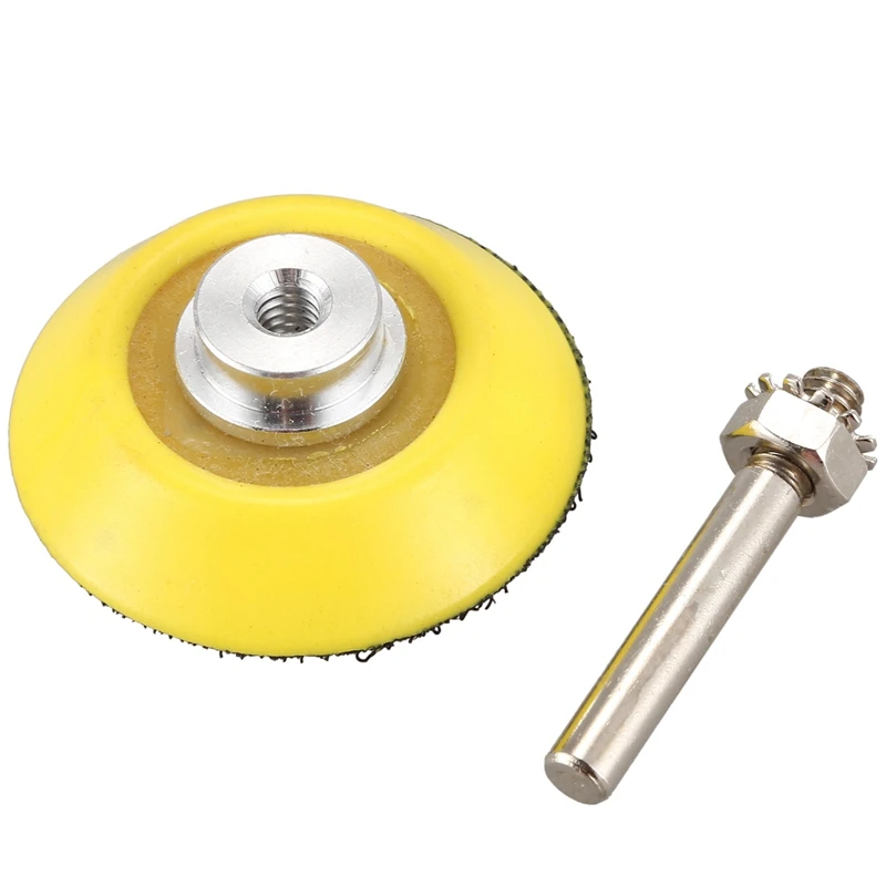 

2 inch 100PCS Sanding Discs Pad Kit for Drill Grinder Rotary Tools with Backer Plate 1/4inch Shank Includes 80-3000 Grit Sandpap