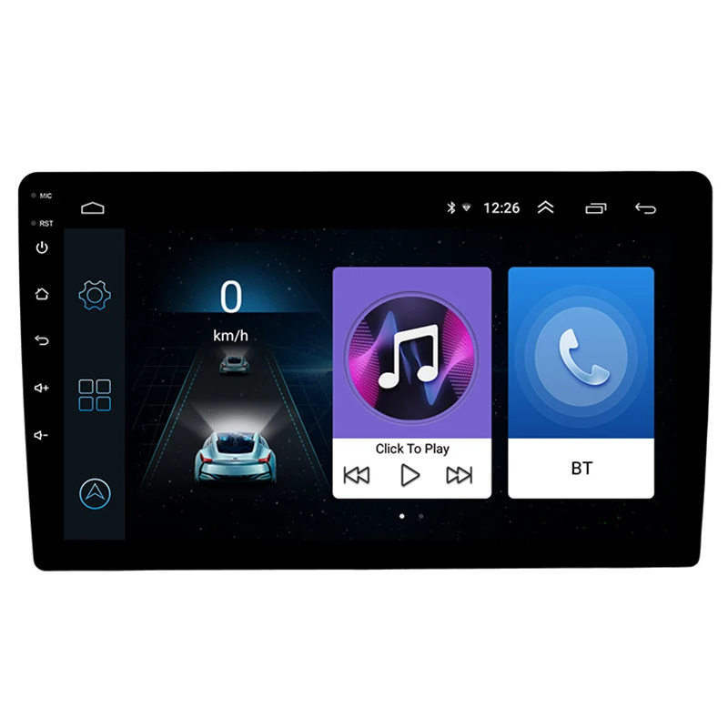 9-Inch Android 8.1 Car Gps Multimedia Universal Navigation Head With Reverse Rear Camera For Any Model Ultra-Thin Back | Автомобили и