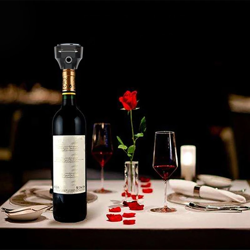 Электрический аэратор и диспенсер для вина быстро окисляет очищает выливает