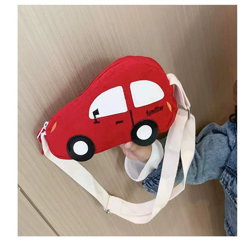 

2020 Fashionable Small Crossbody Bags For Children Boys Girls Car Shape Shoulder Bag Handbags Cute Cartoon Mini Messenger Bags