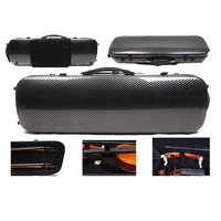 44 full size violin case box hard shell protect storage carry violin cases with hygrometer black