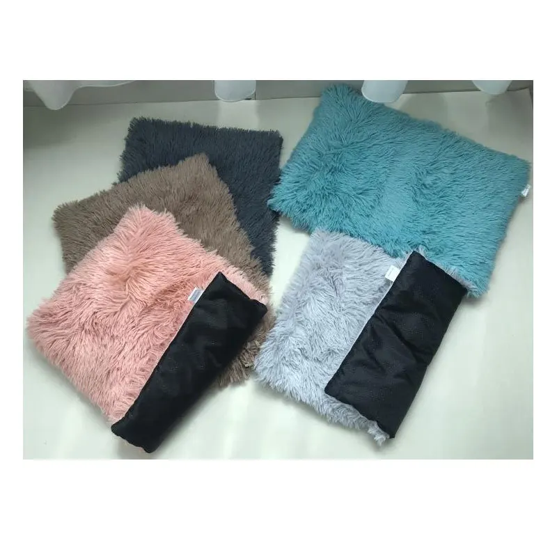 

Soft Pet Dog Blanket Cat Bed Mat Winter Warm Long Plush Double Layer Fluffy Sleeping Cover for Small Medium Large Dogs Mattress