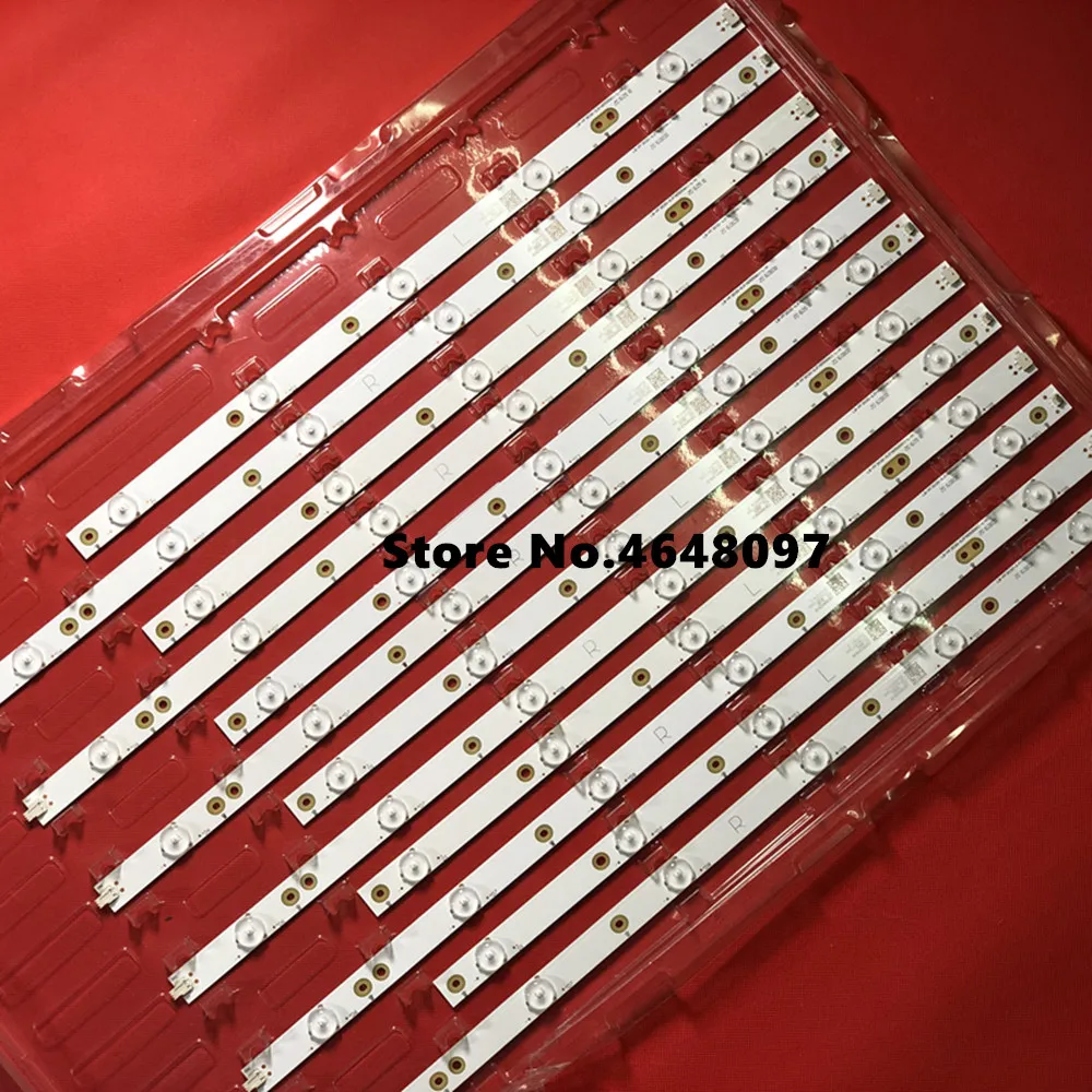 Светодиодный Подсветка полосы для АОС 50 &quotТВ LE50D6660/80 TPT500J1-LE8 YX-50018014 LC-50LB261U 500TT26 500TT25