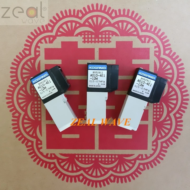 

For Japan KOGANEI Solenoid Valve Model A010-4E1-13W 24VDC